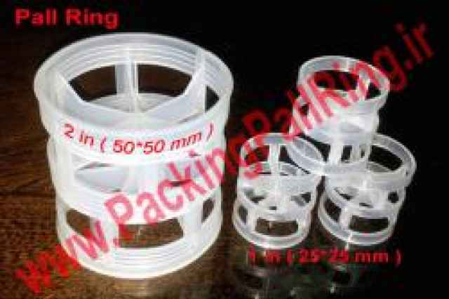 Plastic Pall ring : (25 mm ) : 1 inch