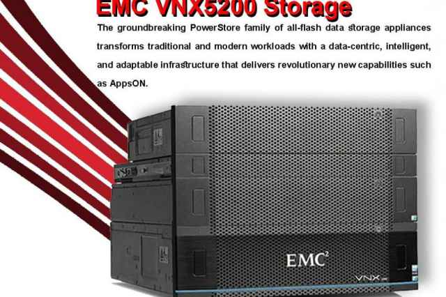 🔴EMC VNX5200 Storage
