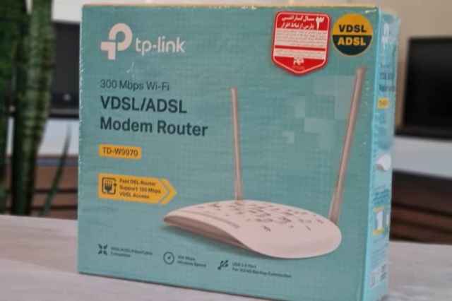 فروش مودم روتر VDSL/ADSL وايرلس تي پي لينك TD-W9970