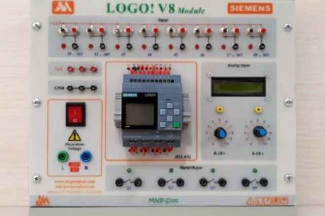 ماژول PLC LOGO!V8 داراي ورودي آنالوگ و نمايشگر LCD