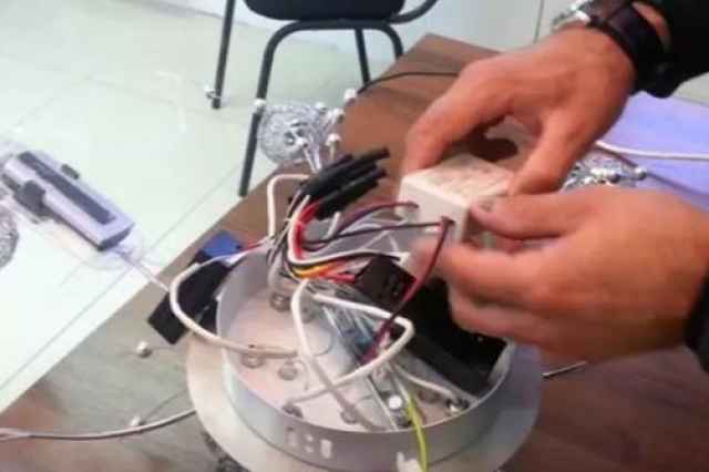 تعمير لوستر LED ريموت كنترلي تعويض قطعات الكترونيك