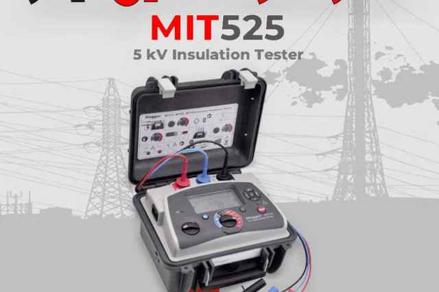 قيمت دستگاه و استاندارد تست مقاومت عايقي MEGGER MIT525