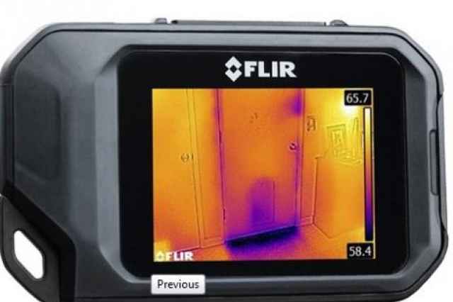 دوربين ترموويژن حرارتي FLIR C2 -دستگاه دوربين ديد در شب