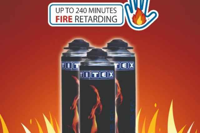فروش ويژه اسپري فوم پلي يورتان ضد حريق تايتكس (TITEX)