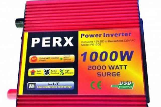 تبديل برق اينورتر ۱۲ به ۲۲۰ ولت پيركس ۱۰۰۰ وات
