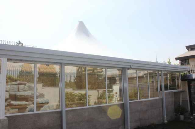 سقف كششي كافه رستوران-سايبان كششي باغ رستوران