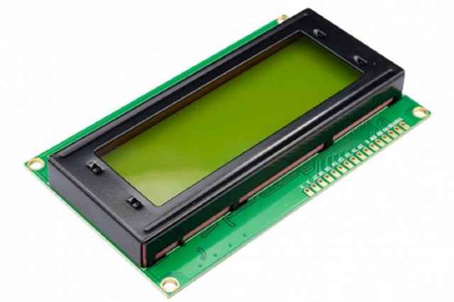 LCD 4*20 با بك لايت آبي و سبز