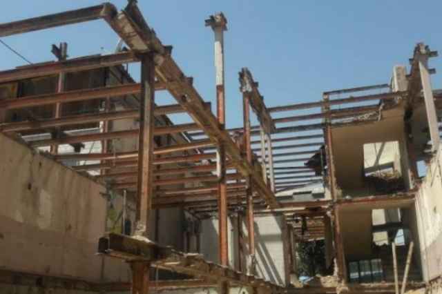تخريب ساختمان در اسلامشهر