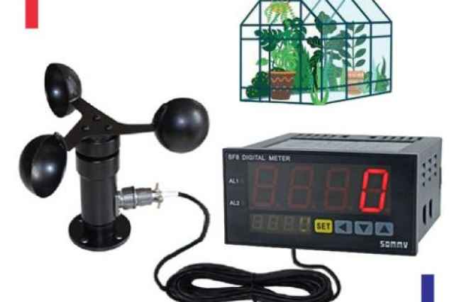 بادسنج گلخانه | سنسور سرعت باد گلخانه مدل BKGA-100