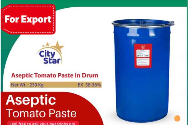 Iranian Aseptic tomato paste for export