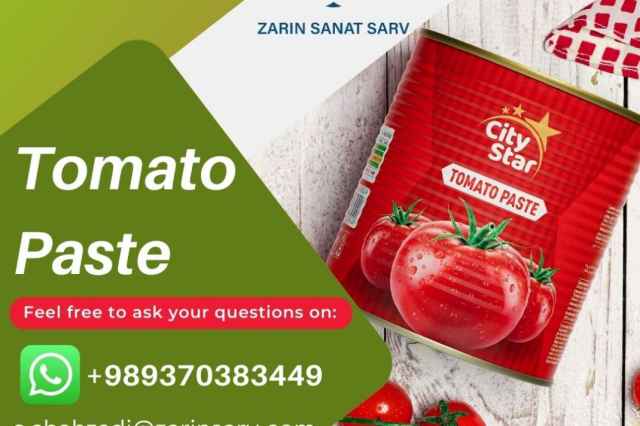 City star tomato paste for export